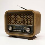 Ahşap Görünüm Nostalji Radyo,nostalji Eskitme Nostaljik Radyo - Ahşap - Ceviz