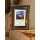 Ahşap görünümlü 2 li pvc fotoğraf çerçevesi 15X21 cm.