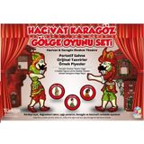 Ahşap Hacivat – Karagöz Gölge Oyun Seti – Tiyatro Oyunu