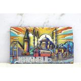 Ahşap İstanbul Temalı Magnet Alk4365 P76229s8118