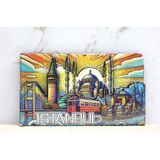 Ahşap İstanbul Temalı Magnet MKTB-Esk-ALK4365