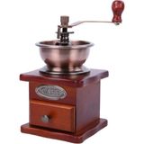 Ahşap Kahve Öğütücü Rulo Değirmen El Kahve Öğütücü Espresso / Fransız Basın Için (Yurt Dışından)