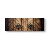 Ahşap Kahverengi Kapı Tablosu 210 x 70