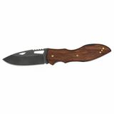 Ahşap Kamp Çakısı Kilitli Boy Kapalı 12 Cm - Açık 23 Cm