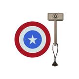 Ahşap Kaptan Amerika Kalkanı ve Ahşap Tor (Thor) Çekici