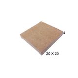 Ahşap Kare Pano 20X20cm Pa211