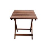 Ahşap Katlanır Masa Piknik Masası Balkon Masası