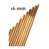 Ahşap Kavela Çıta Çubuk Kavela 1. Kalite Yivli 16 Mm 50 Cm 2 Adet