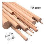 Ahşap Kavela Çıta Çubuk Kavela 1.kalite Yivsiz 10 Mm 40 Cm 50 Adet