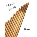 Ahşap Kavele Çıta Çubuk Kavela Kayın 20 Cm 14 Mm Yivli 20 Adet