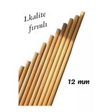 Ahşap Kayın Kavale 1.kalite 12 Mm X 100 Cm Fırınlanmış Yivli Kavela 5 Adet