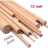 Ahşap Kayın Kavale 1.kalite 12 mm x 50 cm Fırınlanmış Kavela 10 Adet