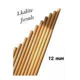 Ahşap Kayın Kavale 1.Kalite Kavela Yivli 12 Mm 50 Cm 50 Adet