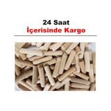 Ahşap (Kayın) Kavela Bağlantı Pimi 6X32 MM Kavela 100'Lü Paket