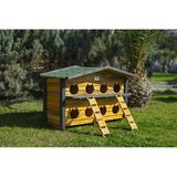 Ahşap Kedi Evi 8 Yuvalı PATİ EMLAK