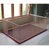 AHŞAP KEDİ KÖPEK ÇİTİ 100 X 150 YÜKSEKLİK 70 CM