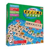 Ahşap Kelime Oyunu Oyunu - Akıl Ve Zeka Oyunu - Scrabble Oyunu - Redka Kelime Oyunu - Strateji Oyunu