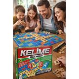 Ahşap Kelime Üretme Oyunu | Dil Gelişimi ve Zeka Geliştirici Eğitici Oyun - 30 x 30