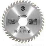 Ahşap Kesme Sunta Testeresi 115 mm 40 Diş Elmas Daire Testere Bıçağı Ahşap Kesme Testere Flex Teste - Altın