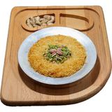 Ahşap Künefe Sunum Tabağı