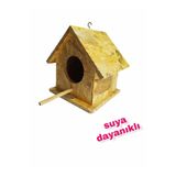 Ahsap Kus Yuvasi Kus Evi Dis Mekan Suya Dayanikli