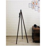 Ahşap Lambader Ayağı Tesisat Dahil Tripod Ayak Kahverengi Ly565