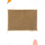 Ahşap Mantar Pano Çerçevesi 45X60 Cm, Şık ve Kullanışlı Dekoratif Ürün - Seçenek 1