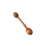 Ahşap Maracas Çift Taraflı 28 Cm Uzak Doğu Müzik Aleti Marakas