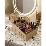 Ahşap Masaüstü Organizer 21 Bölmeli 0181