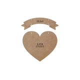 Ahşap MDF Kapı Süsü, 27x23.5 cm, L1154
