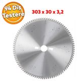 Ahsap Mdf Lamine Mobilya Tahta Sunta Kesme Testeresi Metal Tezgah Tipi Uyumlu 303 Mm 30 Mm 94 Dis