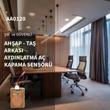 Ahşap-Mermer Arkası 220V Dokunmatik Sensör Anahtarı