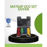 Ahşap Metal Beton Delme Uç Seti Organizerli Karbon Çelik Matkap Ucu - 1