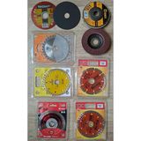 Ahşap Metal Mermer Granit Seramik Kesici Disk Seti Kesme Zımparalama Daire Disk Bıçak Takımı 115Mm