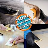 Ahsap Metal Sunger Zimpara Kagidi Mutfak Banyo Bulasik Sungeri Bant Kagit Sungerli Zimpara 1 Metre 220 Kum