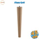 Ahşap Mobilya Ayağı 45 Cm Sehpa Zigon Orta Masa Puf Tabure Tv Ünitesi Ayakları M8 Civatalı 45 Cm