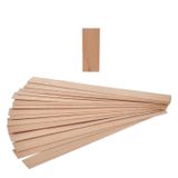 Ahşap Mum Fitili 60 Adet Boy 15 Cm En 15 Mm