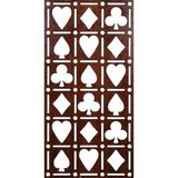 Ahşap Oda Bölücü/seperatör/ Duvar Panelleri Dikey Ceviz - 28 x 28