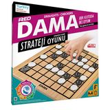 Ahşap Orijinal Dama Oyunu - Akıl Ve Zeka Oyunu - Ahşap Dama Oyunu - Redka Dama Oyunu - Strateji Oyunu