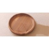 Ahşap Oval Kase Çerezlik - 1 Adet