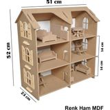 Ahşap Oyuncak Barbievi - HAM MDF