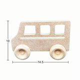 Ahşap Oyuncak Minibüs 14,5X10cm Oy106