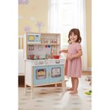 Ahşap Oyuncak Mutfak Montessori Led Ocaklı Mutfak, Çocuk Mutfağı, Hediye Halı Dbg102