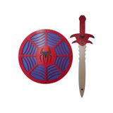 Ahşap Oyuncak Spider-Man Örümcek Adam Kalkanı ve Kılıcı