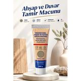 Ahşap Parke Duvar Tamir Macunu Royal Gri Mobilya Dolgu Çatlak Giderici 200 Gr Kullanıma Hazır