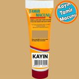 Ahşap Parke Tamir Macunu Kayın Mobilya Dolgu Çatlak Çizik Giderici 200 Gr Kullanıma Hazır Macun
