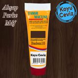 Ahşap Parke Tamir Macunu Koyu Ceviz Mobilya Dolgu Çatlak Çizik Giderici 200 Gr Kullanıma Hazır Macun