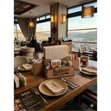 Ahşap Peçetelik, Lazer Kesim Stant, Kafe Masa Üstü Düzenleyici, Kişiselleştirilebilir Restoran Ekipmanı Logolu Ahşap Restoran Masası Düzenleyici - Peçetelik, Şekerlik, Menaj Takımı - Açık Kahverengi