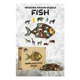 Ahsap Puzzle - Fish (182 Parca)