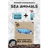 Ahsap Puzzle - Sea Animals (87 Parca)